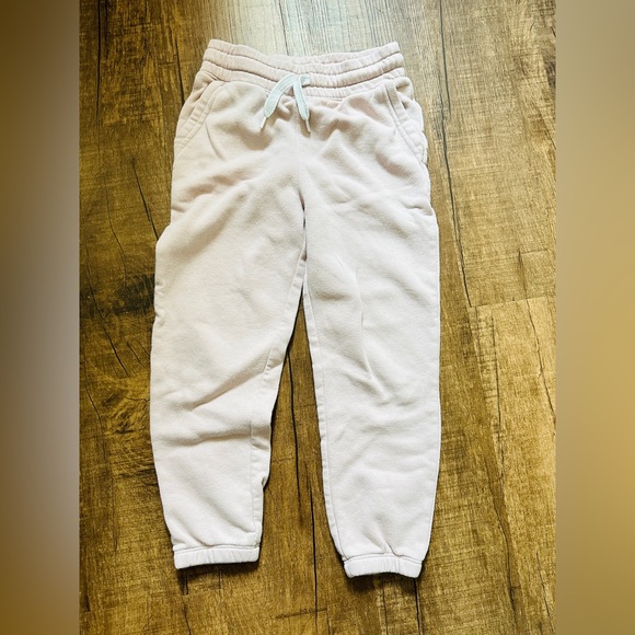 Girls' pink sweatpants - Picture 2 of 2